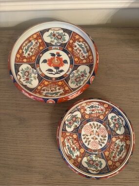 Gold Imari (Otagiri / Toyo Japan) bowls